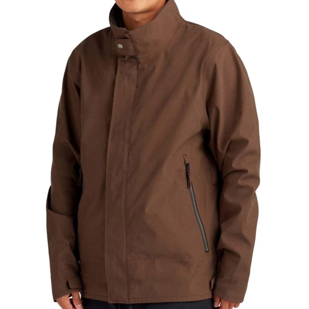 Dakine A-1 Snow Jacket Unisex L Russet Brown 10K Waterproof NWT